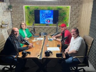 Ivan Bella v podcsatovom studiu Pozri ja uz letim