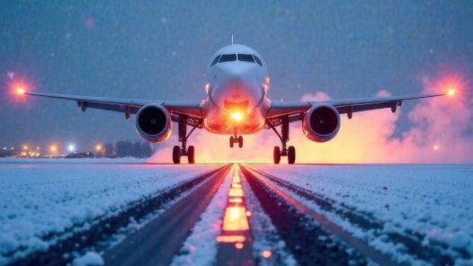 PJL-029 Ilustracny obrazok Snow Airport © Natalia Kokhanova | Dreamstime.com